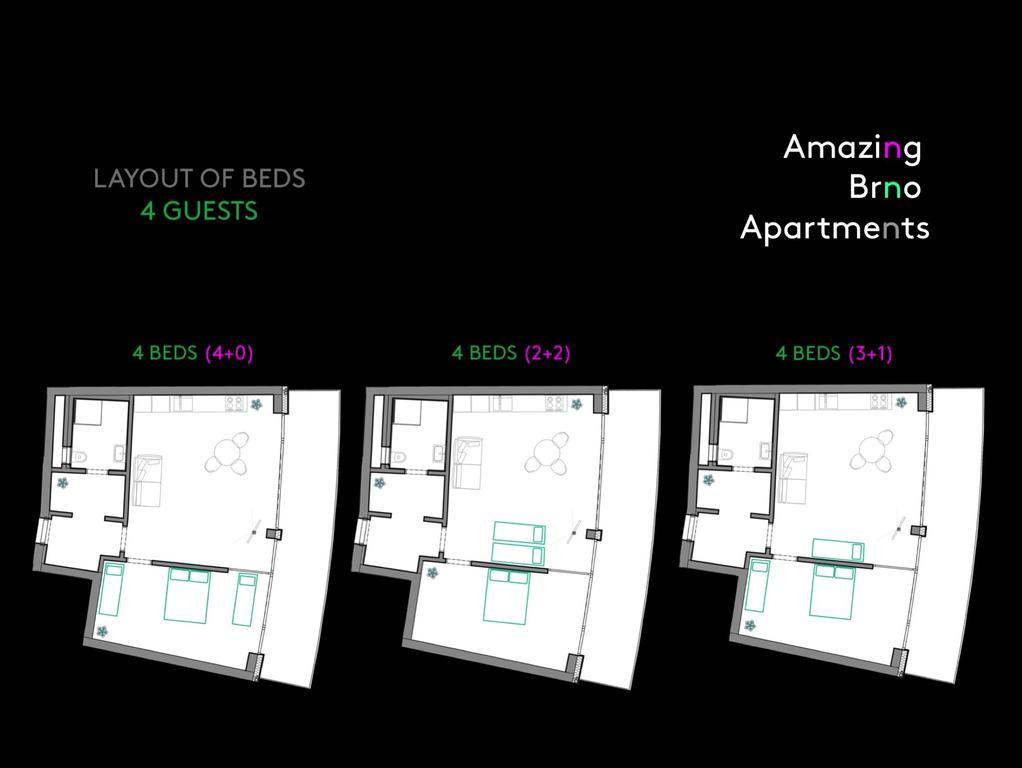 Amazing Apartments برنو المظهر الخارجي الصورة